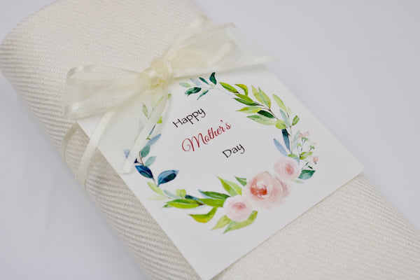 Mother's Day Gift."I love you MOM".Pashmina Shawl."Best MOM Ever"."I love you Grandma"