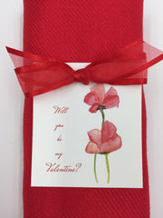 Valentine's Day Gift Tag Pashmina