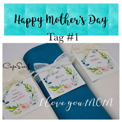 Mother's Day Gift."I love you MOM".Pashmina Shawl."Best MOM Ever"."I love you Grandma"