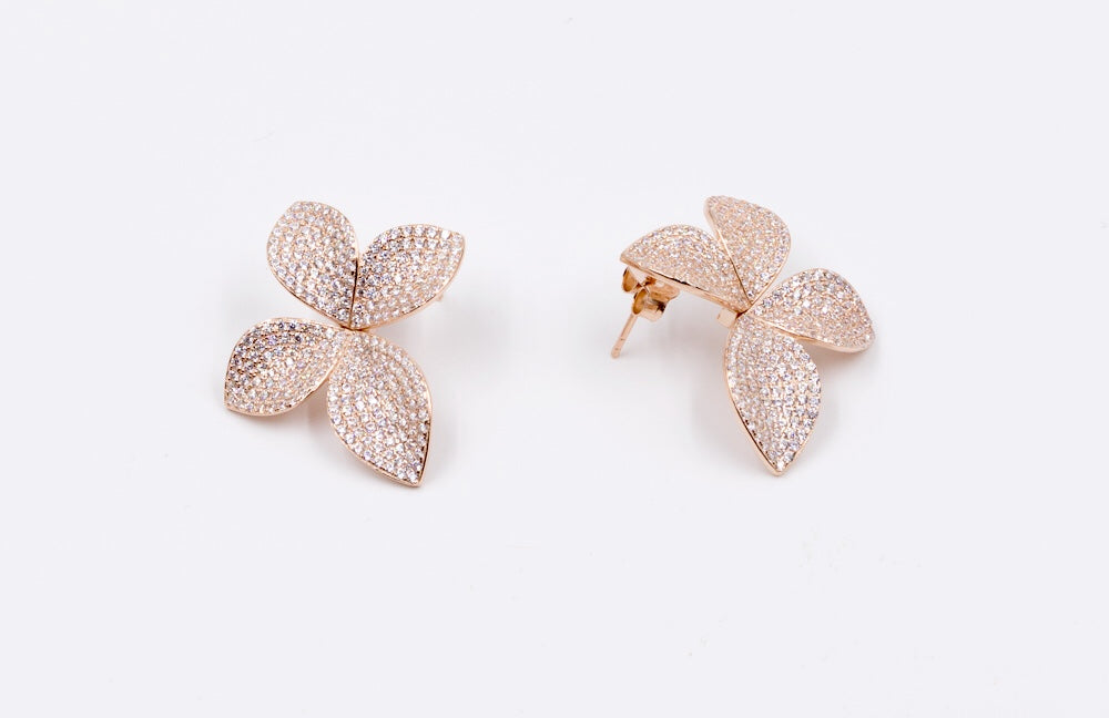 ER2438RG Flower Earrings