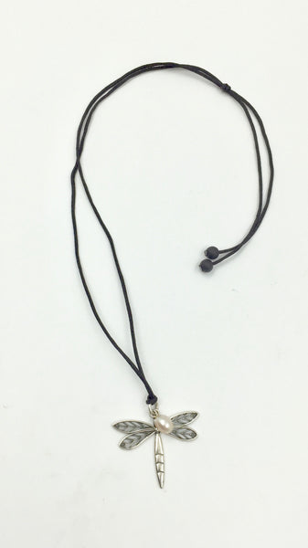 Dragonfly Necklace Handmade