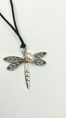 Dragonfly Necklace Handmade