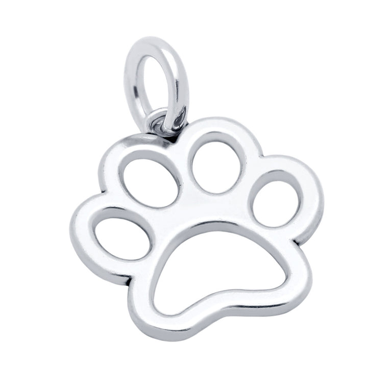 ZDC1275  PAW PRINT OUTLINE CHARM