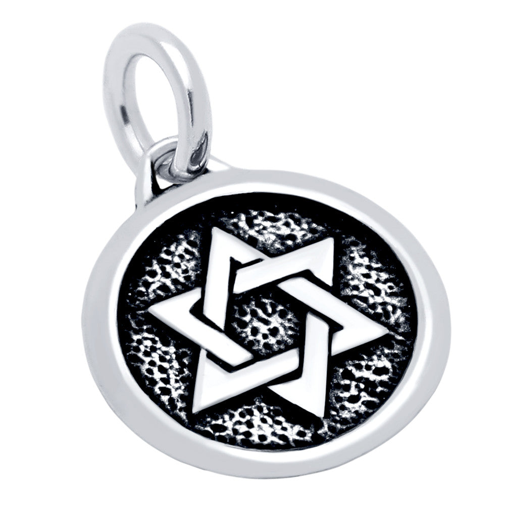 ZDC1373  SMALL STAR OF DAVID CHARM