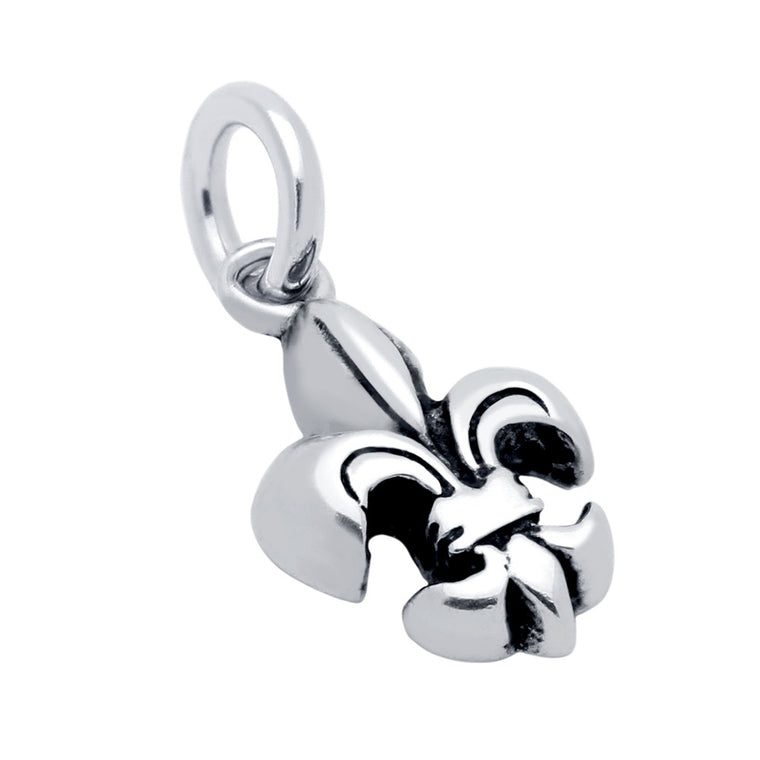 ZDC1227  SMALL FLEUR DE LIS CHARM