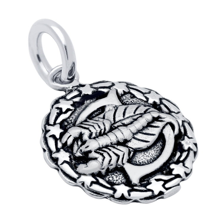 ZDC1218-SCO  SCORPIO ZODIAC CHARM