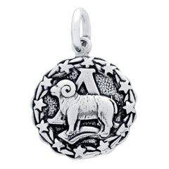 ZDC1218-ARI  ARIES ZODIAC CHARM