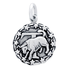ZDC1218-TAU  TAURUS ZODIAC CHARM