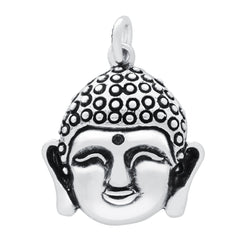 ZDC1297  LARGE BUDDHA HEAD CHARM