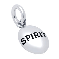 ZDC1345  OVAL "SPIRIT" CHARM