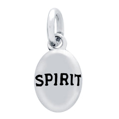 ZDC1345  OVAL "SPIRIT" CHARM