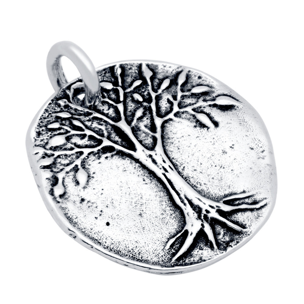 ZDC1307-TREE OF LIFE MEDALLION CHARM
