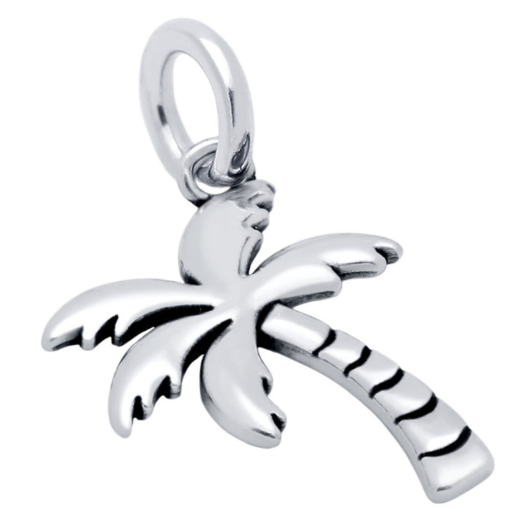 ZDC1380  SMALL PALM TREE CHARM