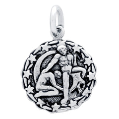 ZDC1218-GEM  GEMINI ZODIAC CHARM