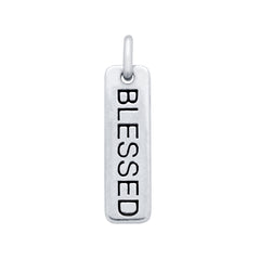 ZDC1430  "BLESSED" TAG CHARM