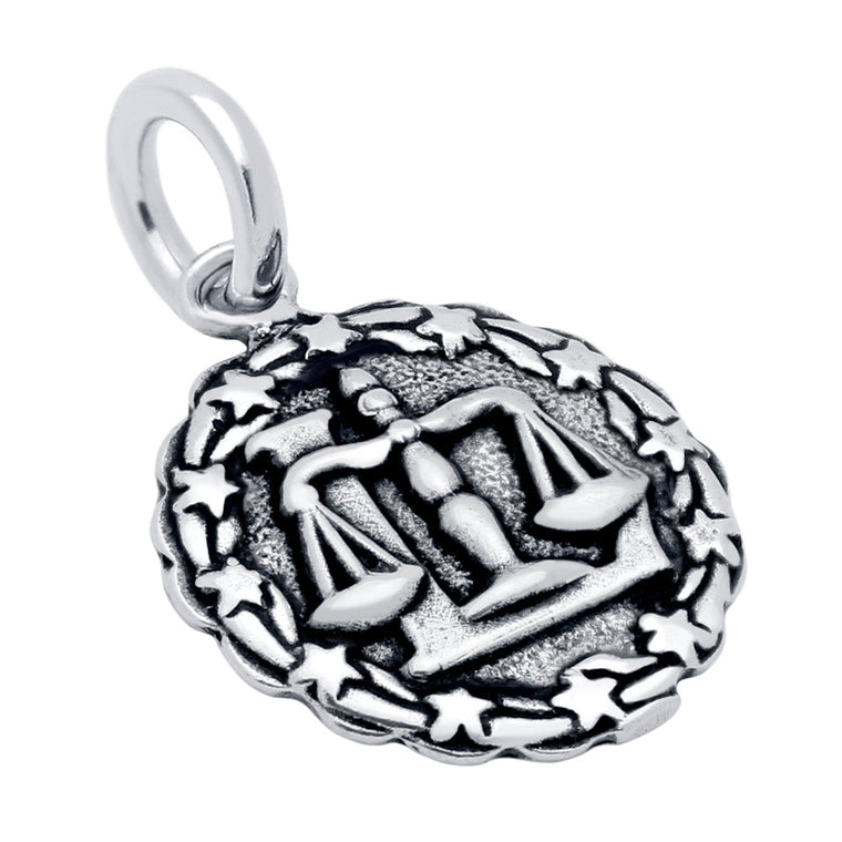 ZDC1218-LIB  LIBRA ZODIAC CHARM