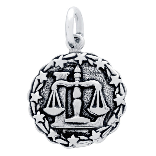 ZDC1218-LIB  LIBRA ZODIAC CHARM